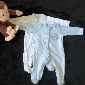 Little Me Footed Sleeper Two-Piece Set